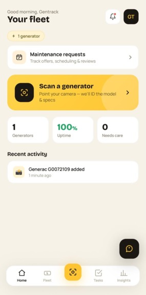 GentrackAI – screenshot 2