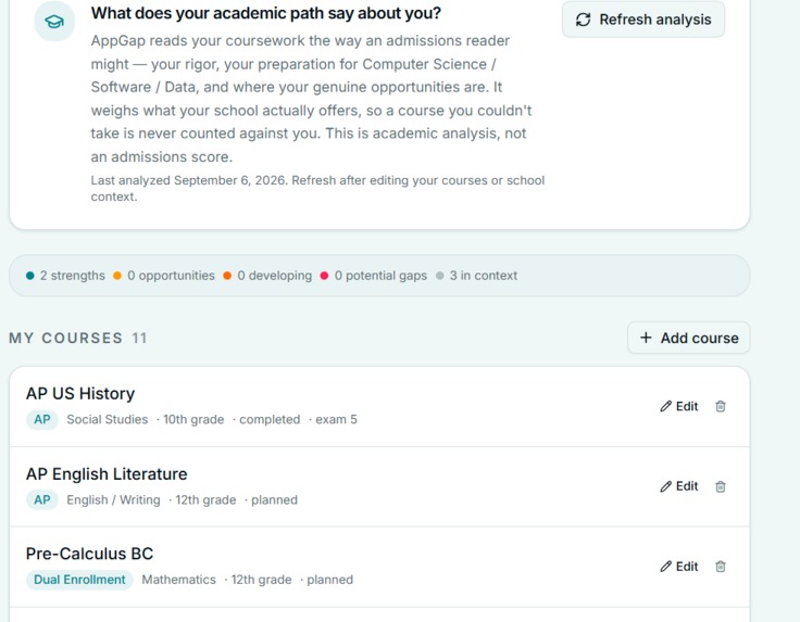 AppGap – screenshot 2