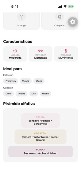 SENSIA – screenshot 2