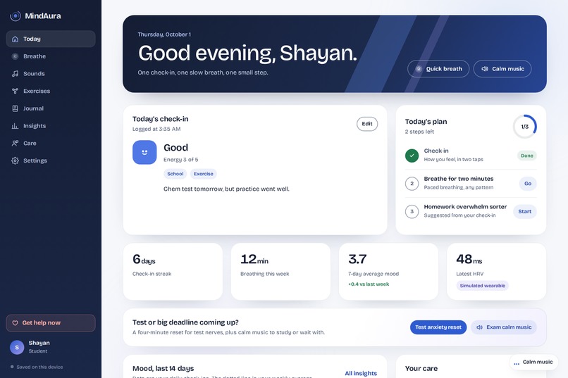 MindAura – screenshot 1