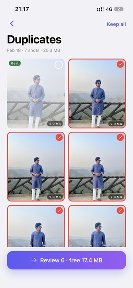 Swipedrop: Photo Cleaner – screenshot 10