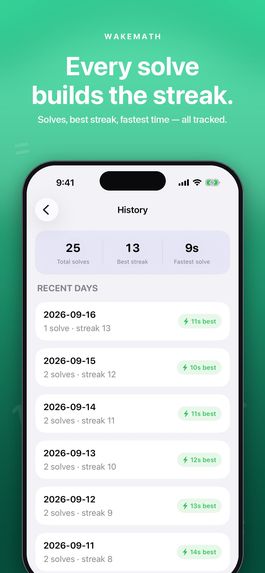 Wake Math-MathAlarm. – screenshot 2