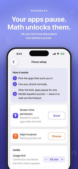 Wake Math-MathAlarm. – screenshot 4