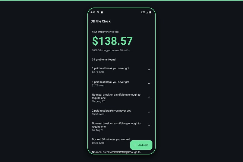 Off the Clock – screenshot 2
