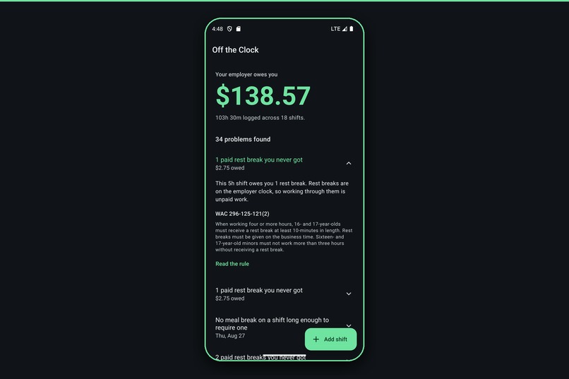 Off the Clock – screenshot 3
