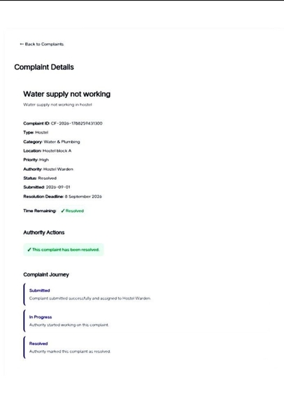 CampusFix AI – screenshot 3