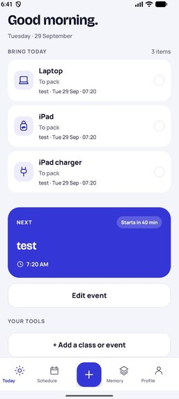 PackBack – screenshot 1