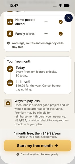 OpenCane – screenshot 7