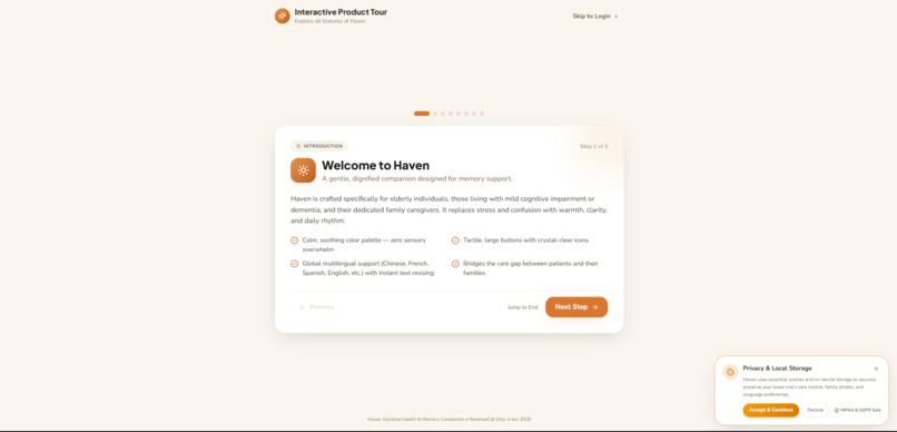 Haven - Assistive Memory Companion – screenshot 3