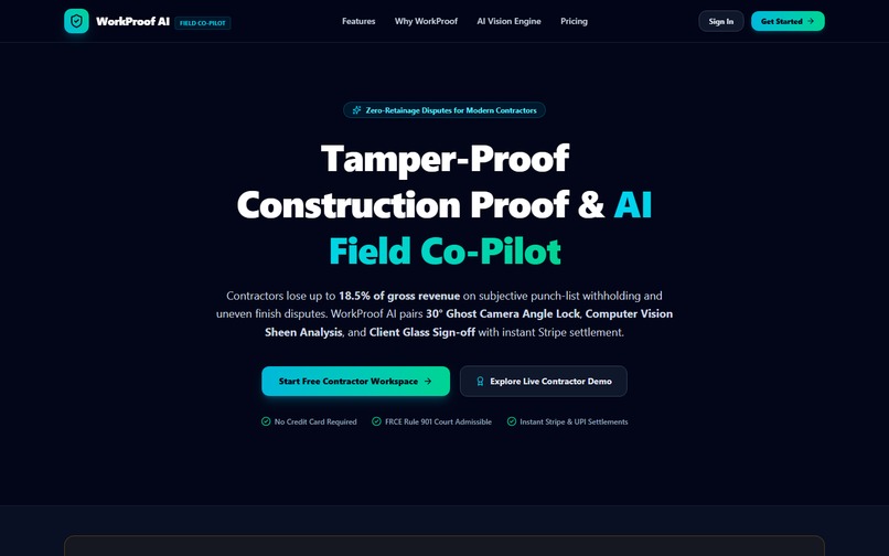 workproof-ai – screenshot 1