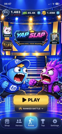 YapSlap: Face Fighting Game – screenshot 2