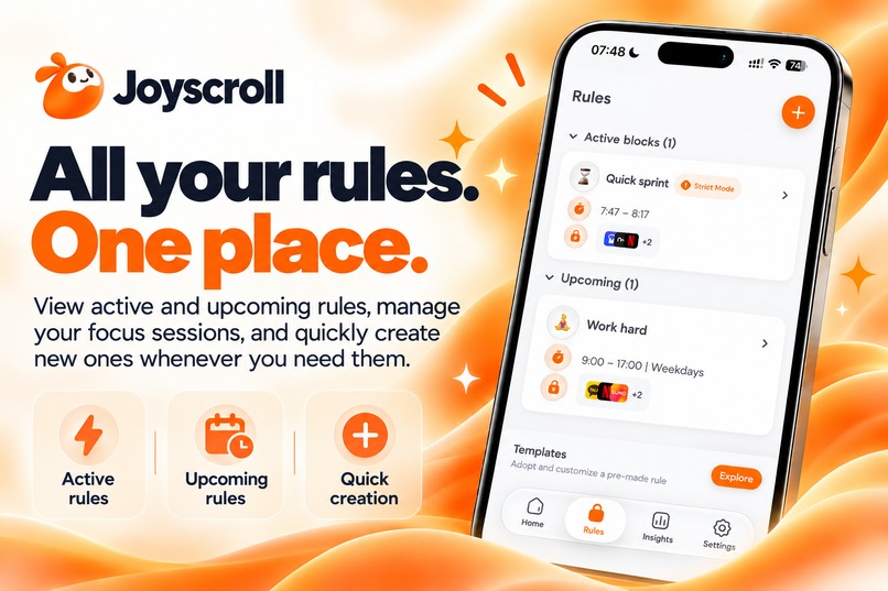 Joyscroll — Stop Doomscrolling – screenshot 13