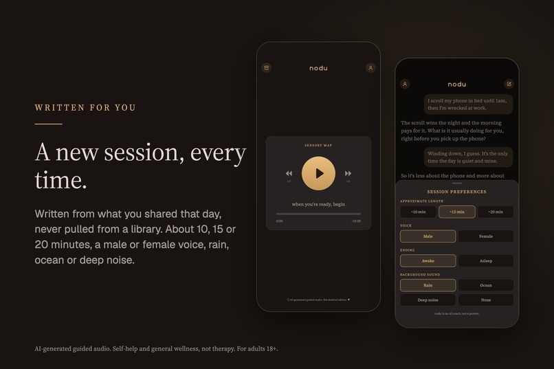 nodu: hypnosis for habits – screenshot 1