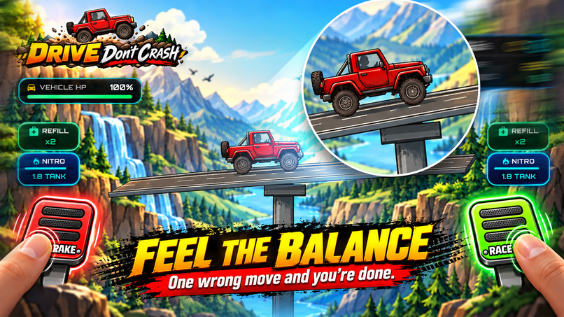 Drive Don't Crash: Car Balance – screenshot 5