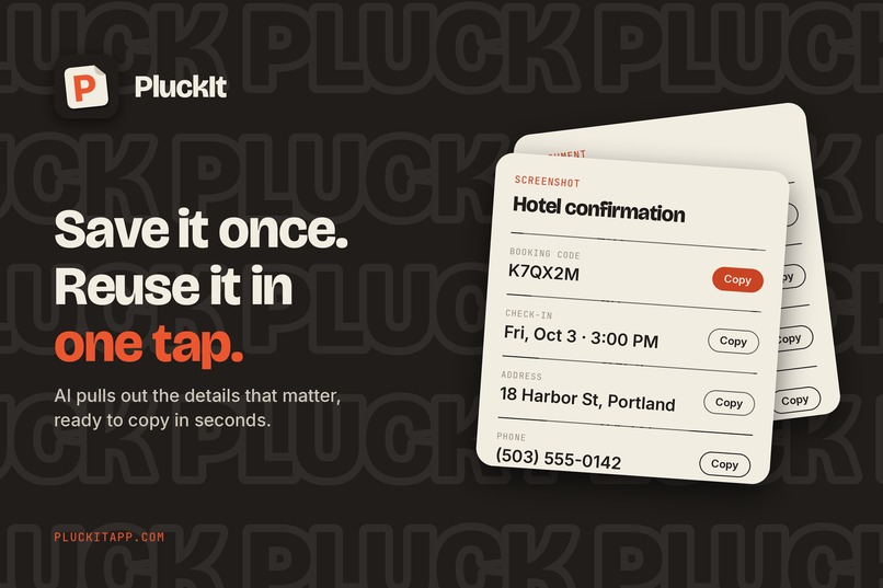 PluckIt – screenshot 1