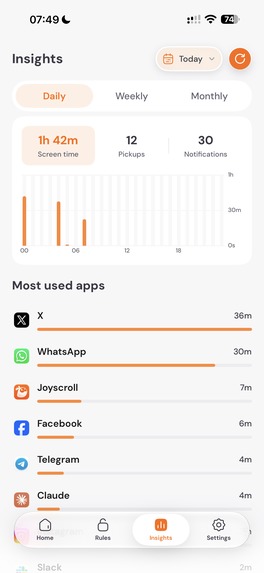 Joyscroll — Stop Doomscrolling – screenshot 7