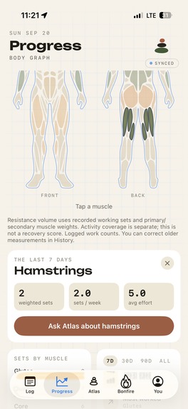 Isofit: Workout Log & AI Coach – screenshot 9