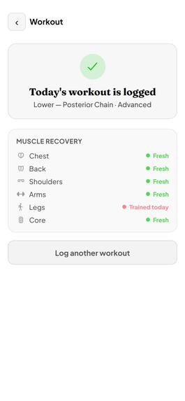 UpShift  – screenshot 2