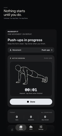 NudgeFit – screenshot 4