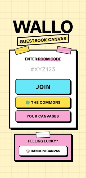 WALLO - Live Sticker Guestbook – screenshot 1