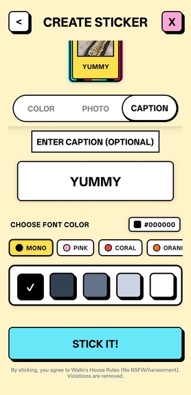 WALLO - Live Sticker Guestbook – screenshot 6