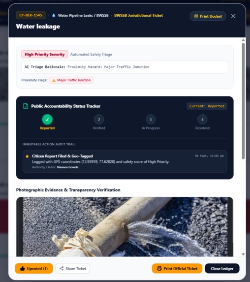 CivicPulse Bengaluru – screenshot 5