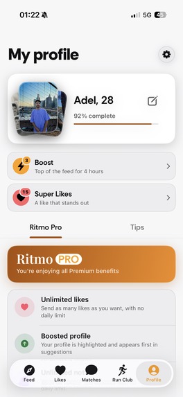 Ritmo - Dating & Sport – screenshot 9