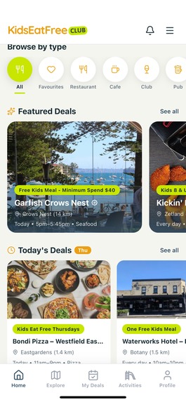 Kids Eat Free Club – screenshot 3