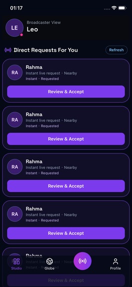 TapLive – screenshot 9