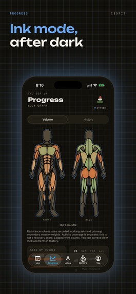 Isofit: Workout Log & AI Coach – screenshot 4