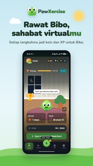 PawXercise: Health & AI Pet – screenshot 3