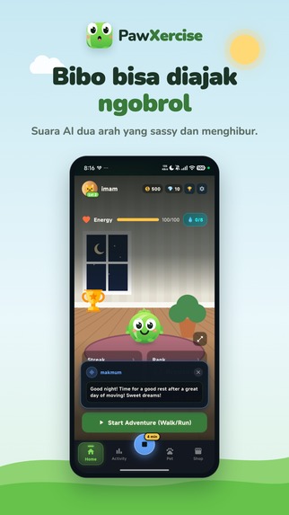 PawXercise: Health & AI Pet – screenshot 4