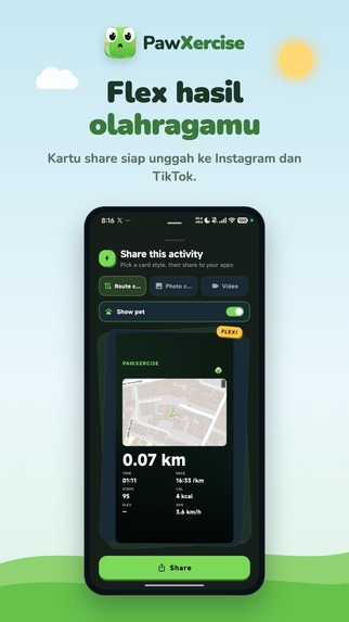 PawXercise: Health & AI Pet – screenshot 5