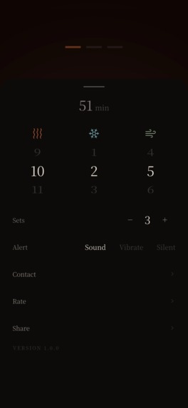 Totonoi Timer - Sauna & Contrast Therapy Routine – screenshot 5