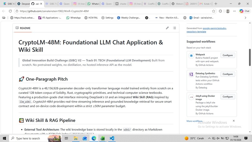 WinR Knowledge Wiki & CryptoLM-48M – screenshot 3
