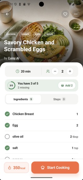 Cuisy: Video Recipes to Cook – screenshot 10