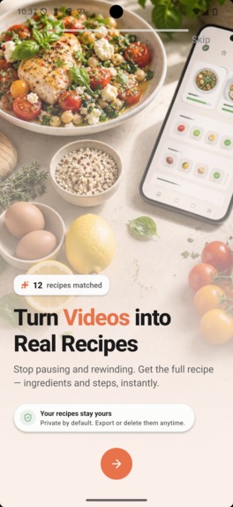 Cuisy: Video Recipes to Cook – screenshot 1