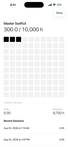 10,000 Hours – screenshot 1