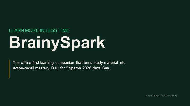 BrainySpark – screenshot 2