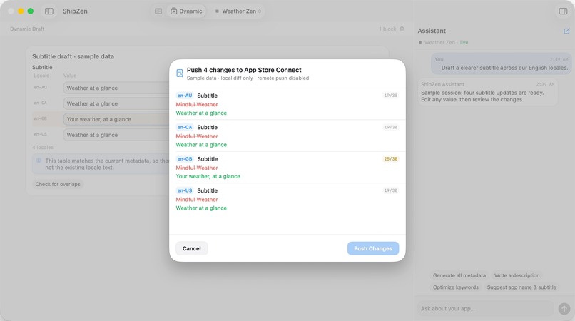 ShipZen for App Store Connect – screenshot 2
