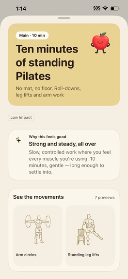 FeelGood: Movement Menu – screenshot 4