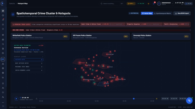 Saksha - Crime Intelligence & Analytical Platform. – screenshot 9