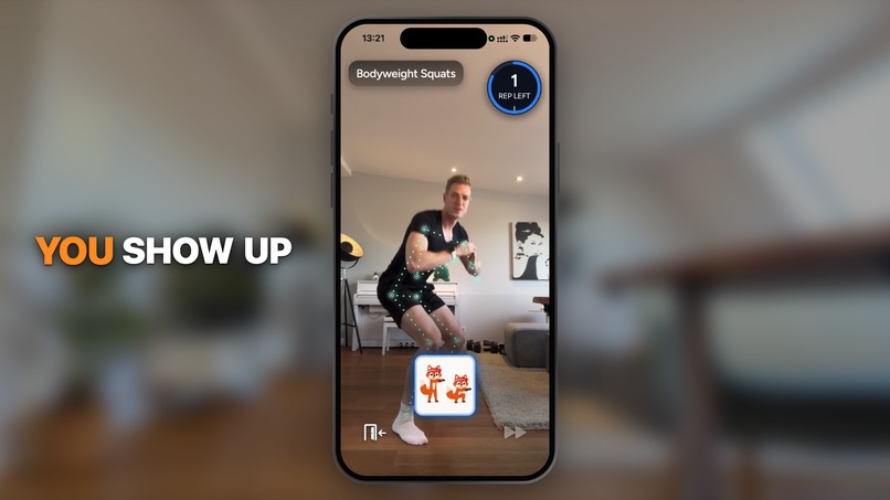 Pacey — AR Workout Tracker – screenshot 1