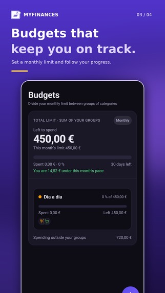 MyFinances – screenshot 3