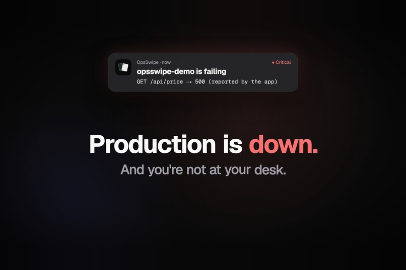 OpsSwipe – screenshot 1