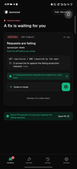 OpsSwipe – screenshot 9