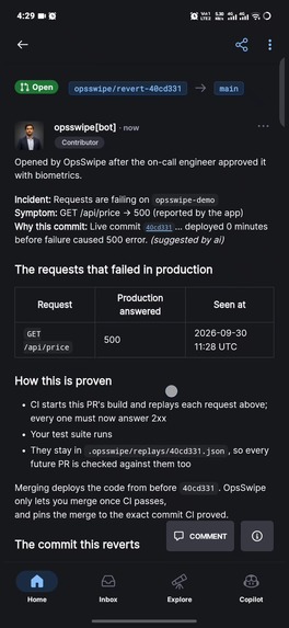 OpsSwipe – screenshot 12