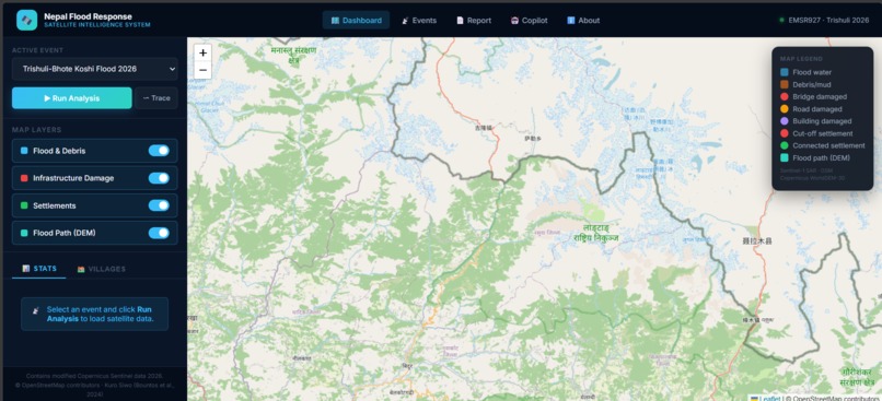 FloodScope - Satellite-Based Flood Damage Mapping – screenshot 1