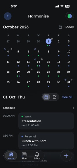 Harmonise – screenshot 3