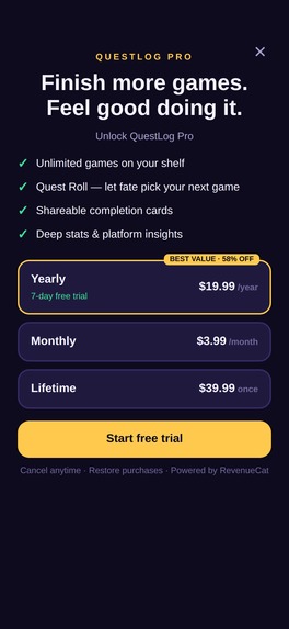 QuestLog – screenshot 5